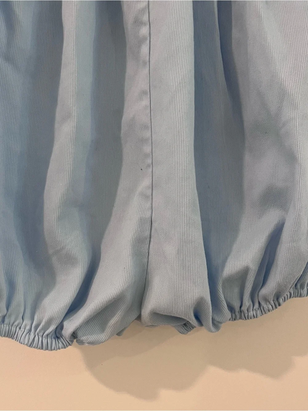 The Bailey Boys Baby Boy Light Blue Collared Bubble Smocked Bunnies Easter 24m